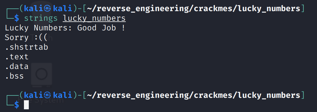 Reverse Engineering Challenge | Lucky Numbers